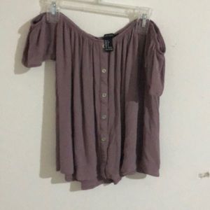 Off the shoulder top
